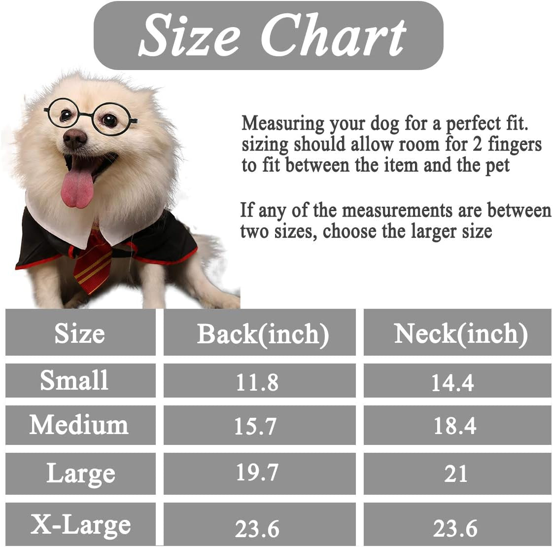 Halloween Costume Pet Wizard Outfit for Dogs and Cats Apparel, Costume, Clothing with Glasses