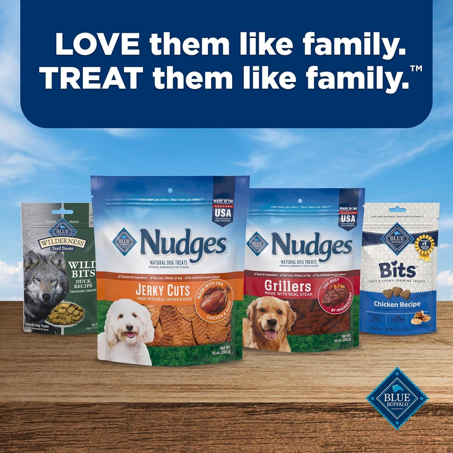 Nudges Jerky Cuts Natural Dog Treats Chicken