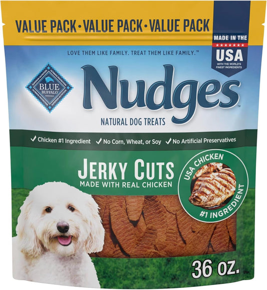 Nudges Jerky Cuts Natural Dog Treats Chicken