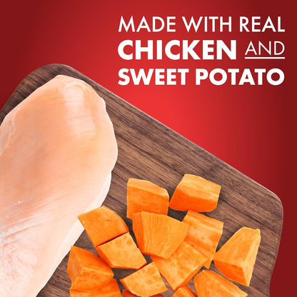 Dog Treats, K9 Kabobs Made with Real Chicken, Duck, and Sweet Potato, 12 Ounces, Dog Snacks, Healthy, Easily Digestible, Long-Lasting, High Protein Treat, Satisfies Urge to Chew