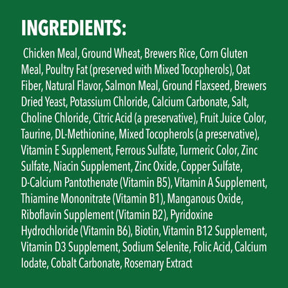 Cat Treats, Feline Veterinarian-Recommended Adult Natural Dental Cat Treats, Savory Salmon Flavor, 9.75 Oz. Tub